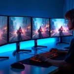 Best 5 gaming monitors for smooth and immersive gameplay
