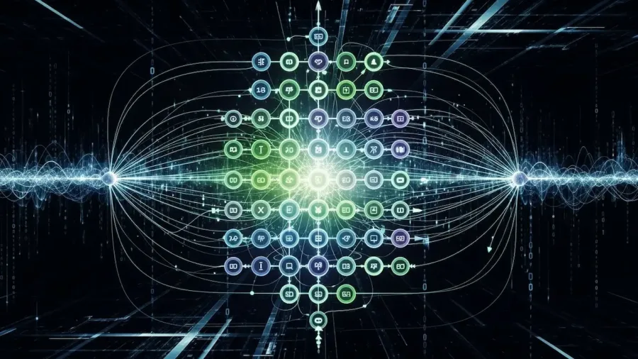 How neural networks work in modern AI applications